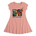 thumbnail image 1 of MTV - Skater - Toddler & Youth Girls Fit & Flare Dress, 1 of 1