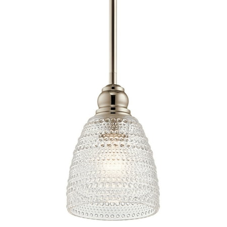 

Kichler 44147 Karmarie 1 Light 6 Wide Mini Pendant - Nickel