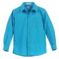thumbnail image 3 of Gioberti Boys Long Sleeve Solid Dress Shirt, 3 of 4