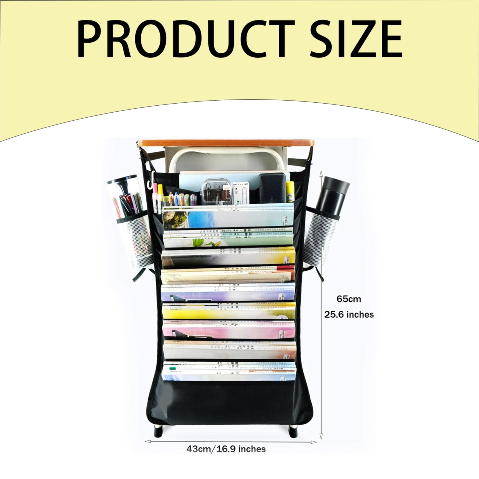 A4 Letter Size Expanding Accordion File Folder Multi Pocket Waterproof Document Organizer Portable Paper Storage Wallet For Office Business Household File Sorting