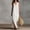 *White, variant on ClodeEU Women's V Neck Sleeveless Linen Maxi Dress with Slit, Casual Loose Flowy Summer Dress Army Green,Women's Plus L