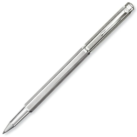 Caran D' Ache Retro Ecridor Rhodium Rollerball Pen, Silver (0838.485)