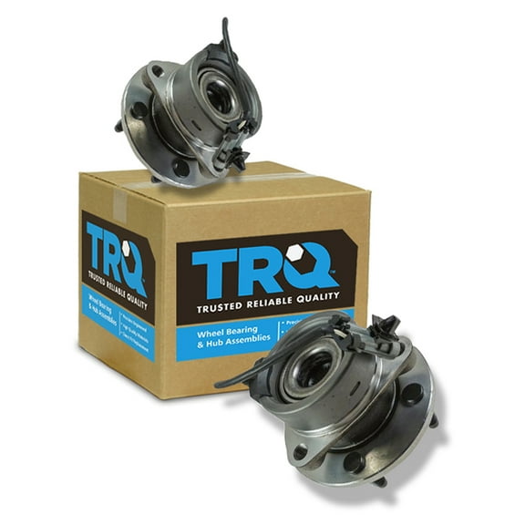 TRQ Front Wheel Hubs & Bearings Pair for 05-10 Chevy Cobalt HHR G5 Ion BHA53439 Fits select: 2005-2007 CHEVROLET COBALT, 2006-2011 CHEVROLET HHR