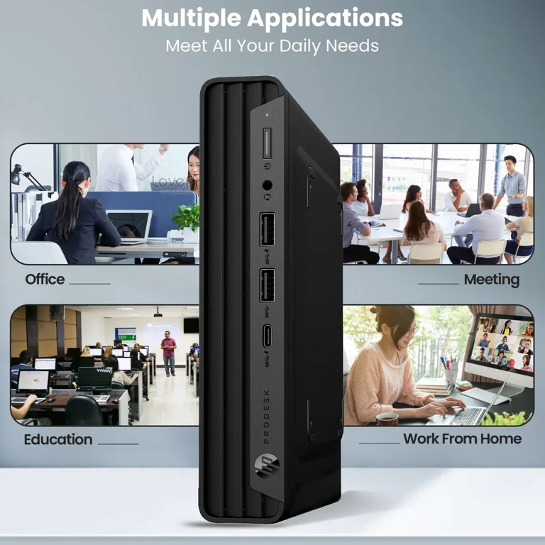 Restored HP EliteDesk 800 G6 Tiny Desktop Computer Mini PC — Intel