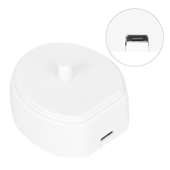 Toothbrush Charger Usb Electric Toothbrush Charger Portable Electric Toothbrush Charger USB Electric Toothbrush Charger Fit For HX6730 /HX6721/HX3216/HX3226/HX6616 White