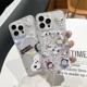 thumbnail image 4 of Bonita funda magnética con dibujos animados de Snoopy y Charlie Brown con carga inalámbrica Magsafe para iPhone 15, 14, 13, 12 Pro Max, 4 of 5