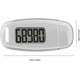 thumbnail image 5 of Simple 3D Pedometer Portable Sports Step Counter with Clip and Lanyard Accurate Fitness Tracker Easy to Use Black, 5 of 5