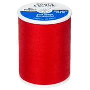 Coats & Clark All Purpose Hero Red Polyester Thread, 300 Yards