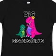 thumbnail image 4 of Inktastic Big Sistersaurus Girls Toddler T-Shirt, 4 of 5