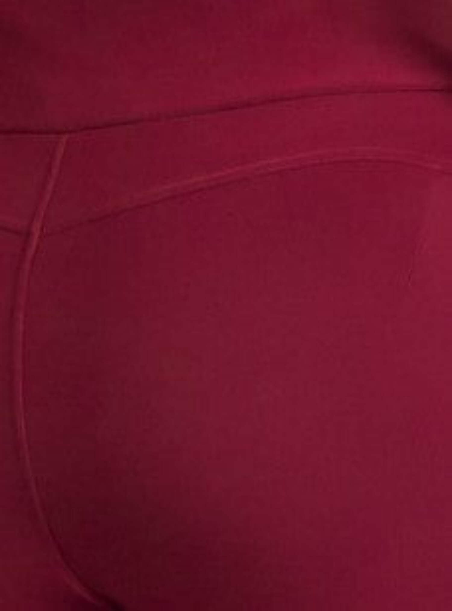 Sculpting Treggings With Faux Leather Belt - Zinfandel