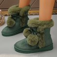 thumbnail image 3 of SACFOF Women's Mid-calf Winter Snow Boots Lightweight Warm Faux Fur Lining Pull on Comfortable Outdoor Booties Shoes for Women, 3 of 6