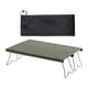 thumbnail image 1 of Mesa de campamento Mesa al aire libre Muebles de campamento estables plegables con bolsa de almacenamiento Aleación de aluminio portátil para patio, Verde, 1 of 8