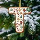 thumbnail image 3 of Lekihaqq Christmas Tree Decorations 26 Letters Acrylic Pendant Hanging Ornaments DIY Crafts for Home Holiday Xmas Decor, 3 of 5
