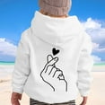 thumbnail image 2 of XEGLSBU Girls Hoodies Size 8-10 Customized Tie Dyed Girl's Hoodie Long Sleeve Soft Sweatshirt Graphic Hoody Kids Cute Pullovers Top Clothes For Girls And Boys White Size 12-13 Years, 2 of 6
