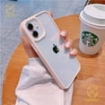 thumbnail image 4 of COVET Carcasas transparente bicolor para teléfono móvil a prueba de caídas Funda Case Carcasa para iPhone 13 12 11 Pro Max XR XS Max 7 8 Plus, 4 of 4