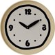 thumbnail image 1 of Reloj de pared silencioso con forma de grafiti estilo crema, funciona a pilas, fácil de combinar, 1 of 5