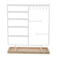 thumbnail image 1 of Earrings Organizer Rack,Earrings Hanger Iron 5 Earrings Display Stand Earrings Organizer Stand High-Precision Functionality, 1 of 8