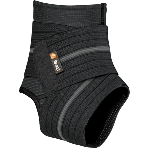 Shock Doctor Ankle Sleeve with Compression Wrap Support - XL - Black