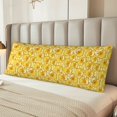thumbnail image 2 of Balery Cool Duck With Yellow Strip Funda Protectora para Almohada Corporal de Algodón Hipoalergénico con Cierre(55 x 21 pulgadas), Almohadas No Incluidas, 2 of 6