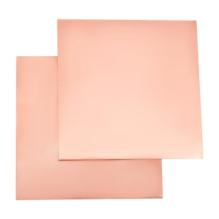 2Sheet Copper Sheets Square PeachPuff 100x100x1mm