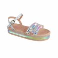 thumbnail image 1 of Alpargatas Plataforma Niña Casual tornasol Detalle flor Castalia Casual, 1 of 3