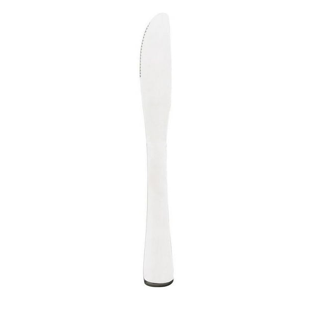 Browne Windsor 13/0 Stainless Steel Mirror Finish Serrated Dinner Knife, 8.3 in -- 12 per case