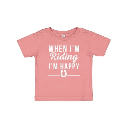 

Inktastic Horseback Riding Horse Gift Gift Baby Boy or Baby Girl T-Shirt