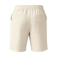 thumbnail image 6 of Trgacdwlo Waffle Shorts Men Elastic Waist Drawstring Men's Beach Shorts Wide Leg Summer Fishing Men's Bermuda Shorts with Pocket Khaki XXXL, 6 of 6