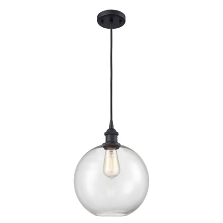 

Innovations Lighting 516-1P Large Athens Large Athens 10 Wide Mini Pendant - Black