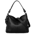 thumbnail image 1 of Bolso de hombro YALUXE de piel auténtica Hobo para mujer, 1 of 8