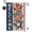 Welcome Patriotic Stars, variant on USA 250th Anniversary Flag | 12 x 18 Inch Double-Sided Outdoor American Flag | 1776-2026 250 Year Patriotic Banner for Garden & Indoor Celebration (B - USA 250th)