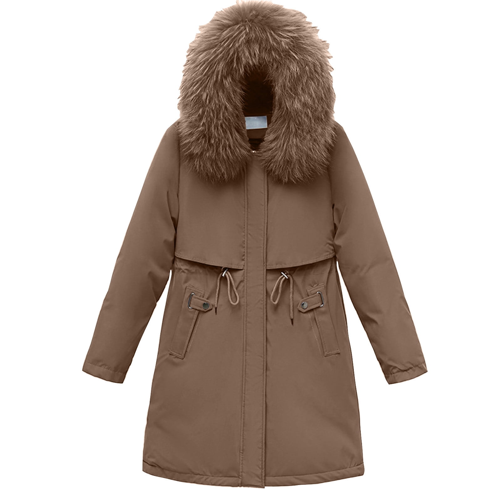 Great Gifts for Less Ofreoo Women's Comfy Stylish Stitching Long Sleeve Sweater Casual Tops Winter Coats for Women