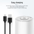 thumbnail image 6 of New Upgraded Water Bottle Pump for 5 Gallon Jug, Dispenser Drinking Water Pump USB Charging with Data Cable,White Automatic Pump for Travel, Kitchen, Home, Offices, 6 of 8