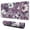 Purple Pink Watercolor, variant on Modern Colorful Summer Florals Pattern Gaming Mouse Mat,Rectangle 3XL Extra Large Mouse Pad 47.3 X 23.6 Inches Non-Slip Rubber Gaming Mouse Pad Office Mouse Pad for Women Men Kids