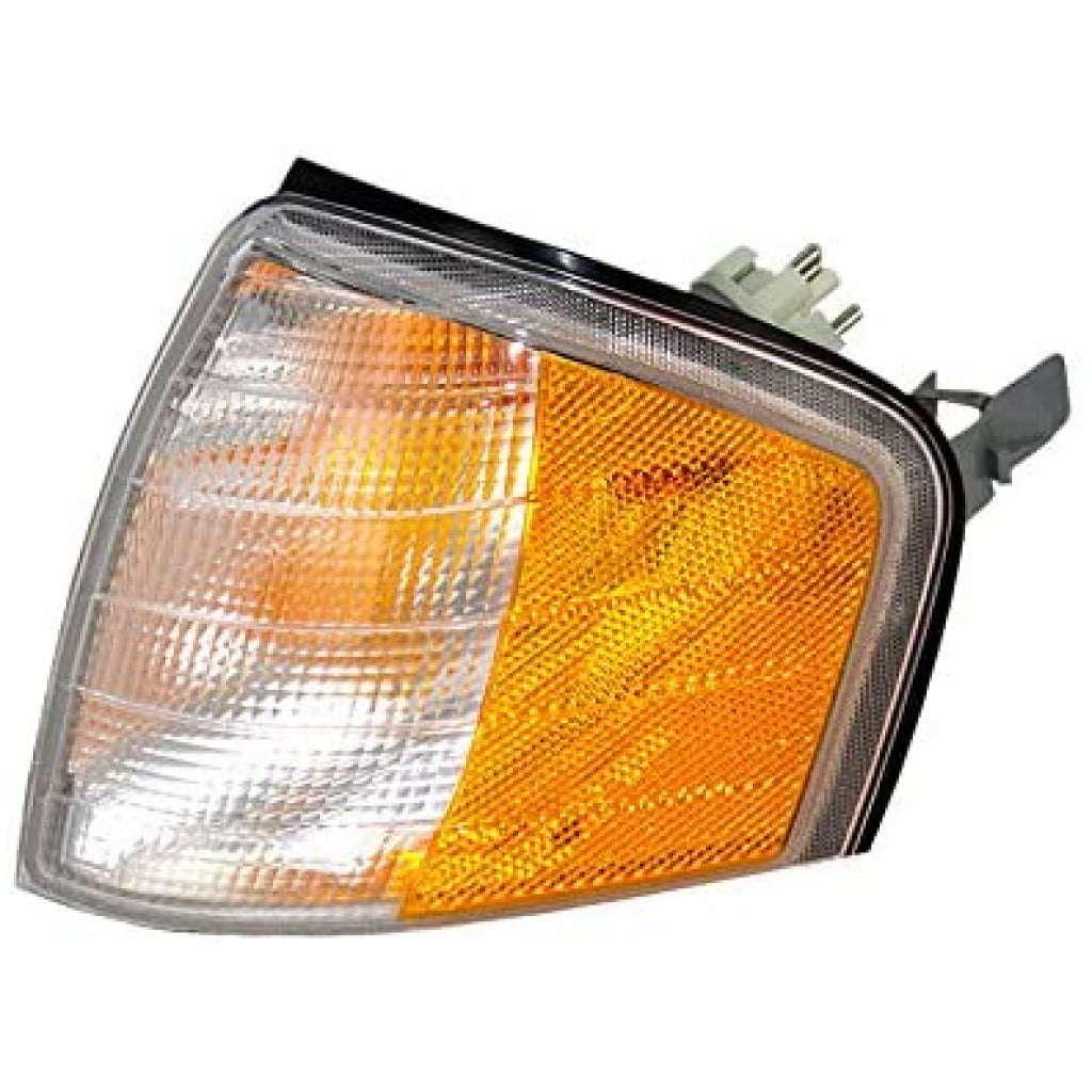 NSF Certified w/Bulbs Replacement for MB2520101 Left CarLights360: Fits 1994-2000 Mercedes-Benz C280 Turn Signal/Parking Light Assembly Driver Side