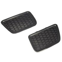 TAPDRA 2Pcs Front Lower Bumper Grille Insert for Jeep Grand Cherokee 2014-2016 Black ABS Direct Replacement 68143098AC CH1039197