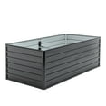 thumbnail image 6 of Metal Raised Garden Bed, Seizeen 6×3 ×2 ft Planter Box for Outdoor, Green Galvanized Raised Planter for Vegetables Flower Fruits, Large Gardening Plant Box for Patio, 6 of 9