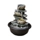 thumbnail image 5 of Fuentes de agua para interiores, fuente de escritorio con luz y adorno de agua corriente. Estilo C, 5 of 9