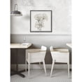 thumbnail image 5 of Coastal Ginkgo Leaves Wall Art Print - 18x18 Framed Giclee Painting for Home Decor, 5 of 6