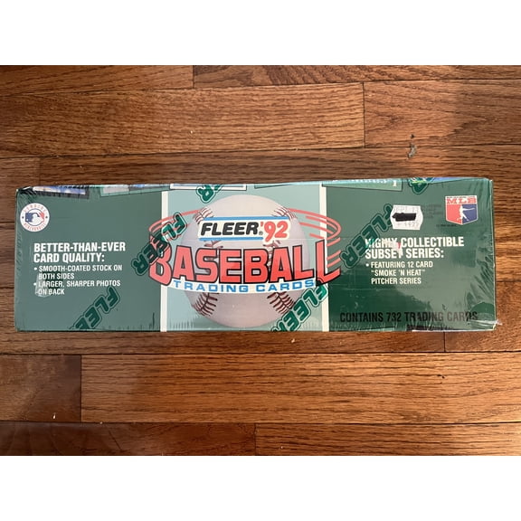 1992 Fleer Baseball Factory Set "Smoke 'N Heat"