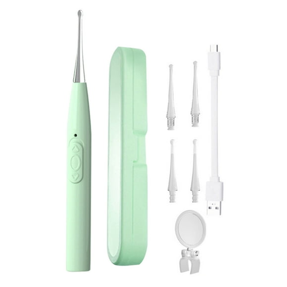 Ear Wax Removal Tools With Light Ear Pick Cleaning Kit For Humans Ear Spoon Tweezers For Ear Health Care Stainless Steel Light Emitting Ear Q Grips for Earwax Removal Ear Drops for Wax Toddler