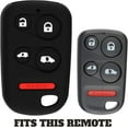 thumbnail image 2 of KeylessOption Keyless Entry Remote Car Key Fob Case Shell Button Pad Outer Cover E4EG8DN, OUCG8D-440H-A for 1999-2004 Honda Odyssey, 2 of 3