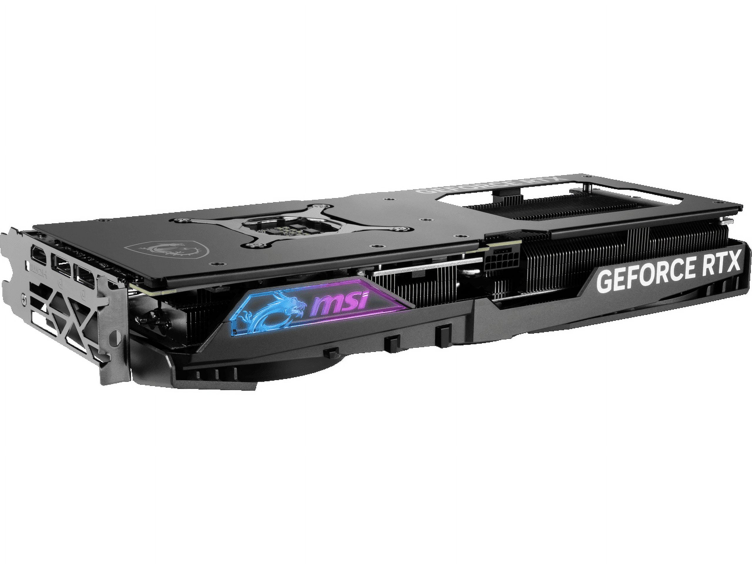 MSI GeForce RTX 4070 SUPER 12G Gaming X Slim GPU Graphics MSI GeForce RTX 4070 SUPER 12G Gaming X Slim GPU Graphics
