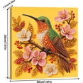 thumbnail image 2 of DIY Hummingbird Branch Pearl Diamond Painting Art Kit with Frame | Pearl Beads Art Craft for Adults Beginner, Gemstone Diamond Dots Beads for Home Wall Decor (8*8inch), 2 of 6