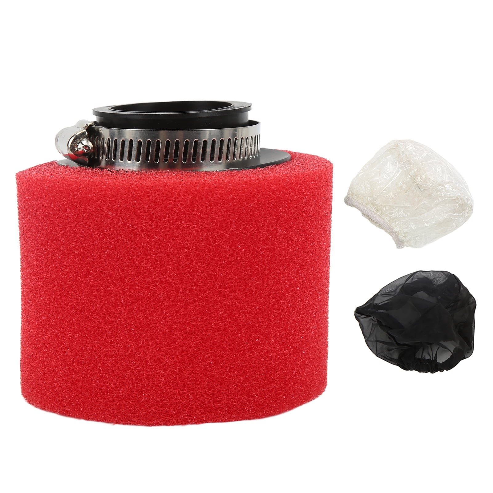 38mm Motorcycle Air Filter Cleaner Universal for 50cc‑200cc ATV Dirt Bike  Motorbike ScooterRed