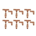 thumbnail image 1 of Kit de accesorios de riego, conector de acoplamiento de púas de agua marrón para tuberías de 16mm, 18 Uds., 1 of 14