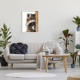 thumbnail image 2 of Stupell Industries Raccoon Detailed Fur Looking Animal Portrait Illustration Painting White Framed Art Print Wall Art, Design by George Dyachenko, 2 of 8
