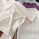 thumbnail image 4 of Blusas y camisas de manga larga con cuello redondo para niños, sudadera deportiva informal de color liso con cuello redondo y manga larga para niñas, top de poliéster, 4 of 5