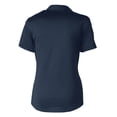 thumbnail image 3 of Women's Cutter & Buck Navy San Antonio Missions Virtue DryTec Eco Pique Recycled Polo, 3 of 3