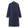 thumbnail image 3 of Chinese Traditional Tang Jacket Lonf Kung Fu Tai Chi Uniform Martial Thick Coat, 3 of 4